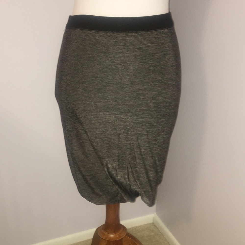 T by Alexander Wang twist skirt